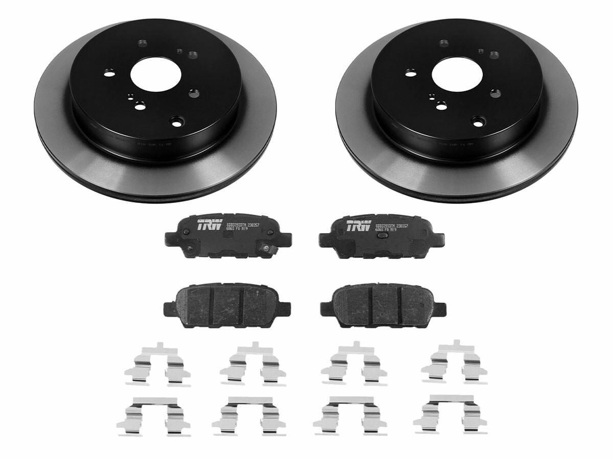 Kit De Balatas Ceramicas Y Discos Traseros