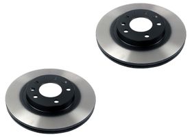 Par De Discos Ventilados Delanteros