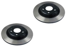 Par De Discos Ventilados Traseros