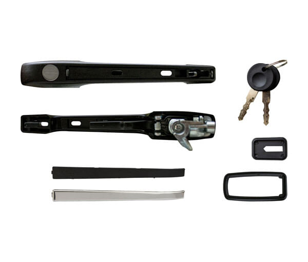 Manija Puerta Exterior Delantera Con Llave Con Doble Moldura Lado Conductor
