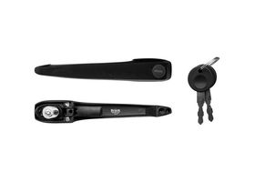 Manija Puerta Exterior Delantera Negra Con Llave