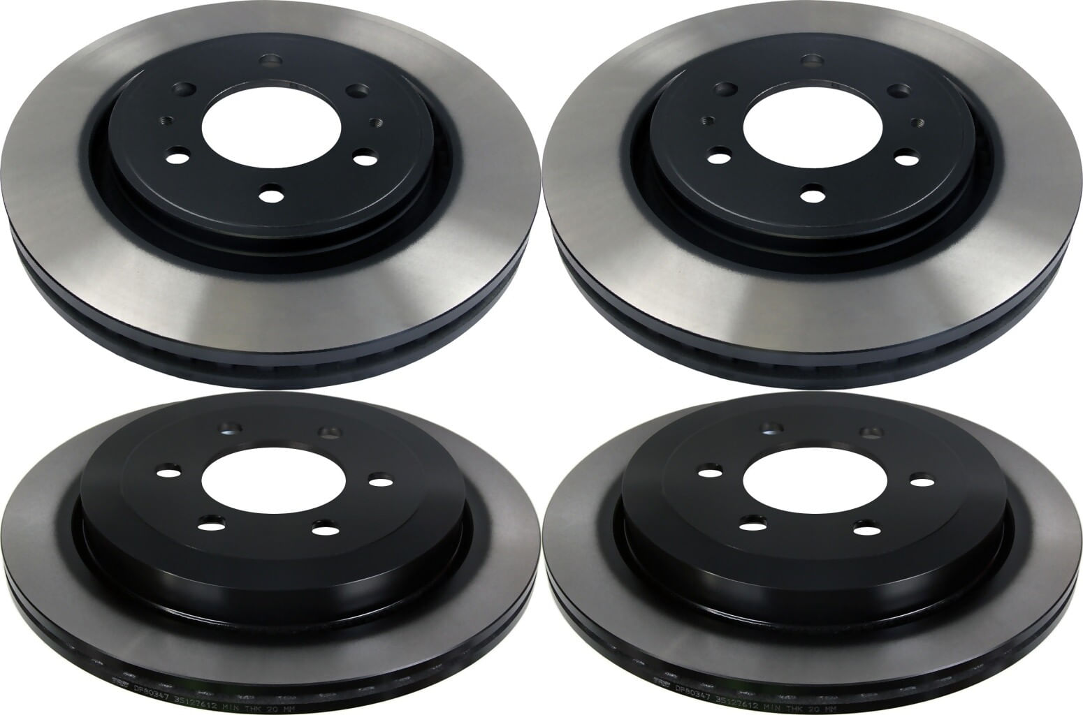 Kit De 4 Discos Ventilados