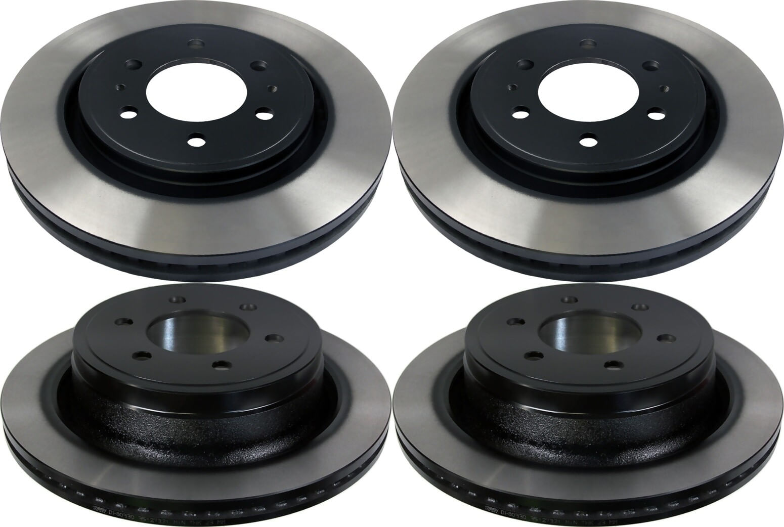 Kit De 4 Discos Ventilados