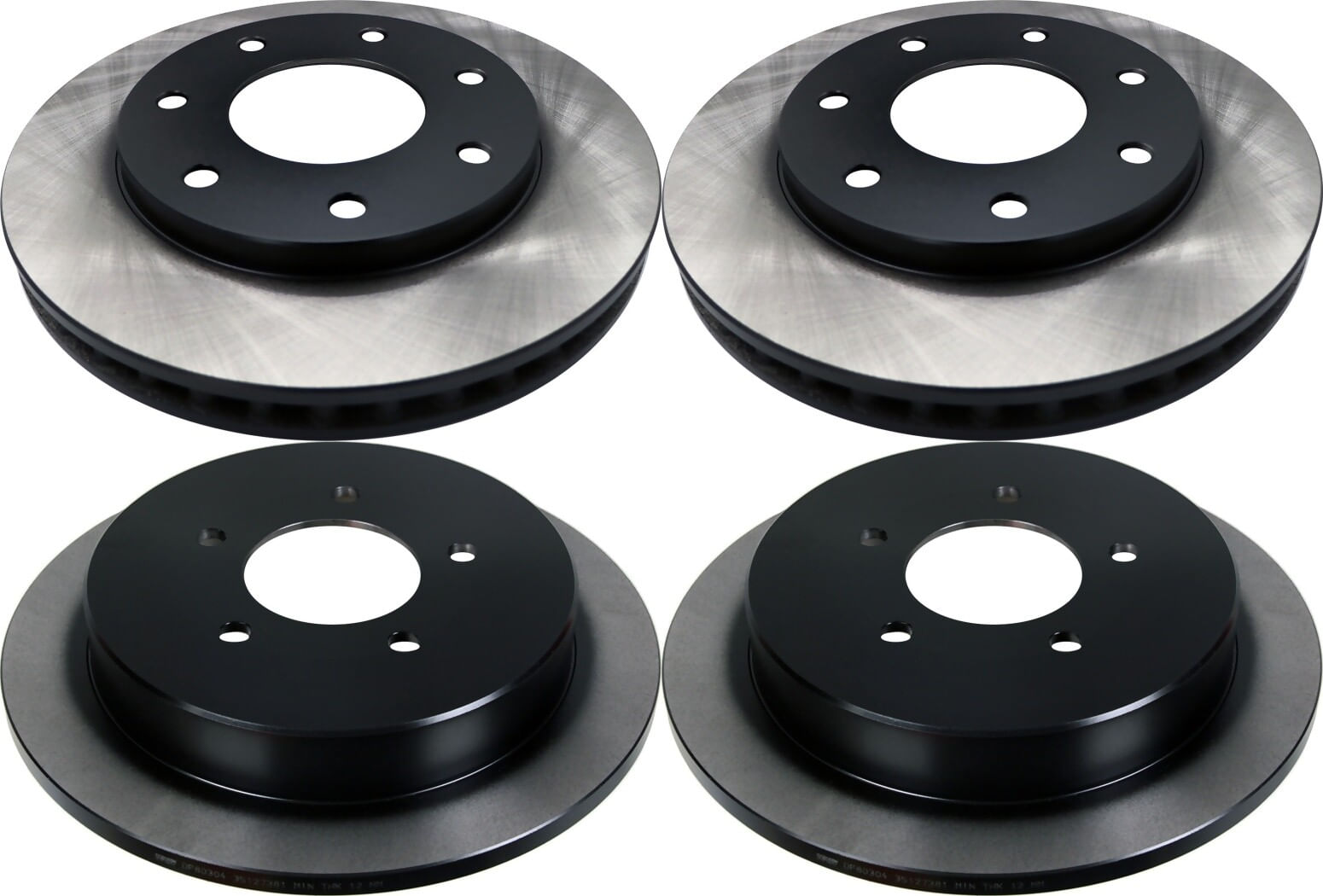 Kit De 4 Discos Ventilados