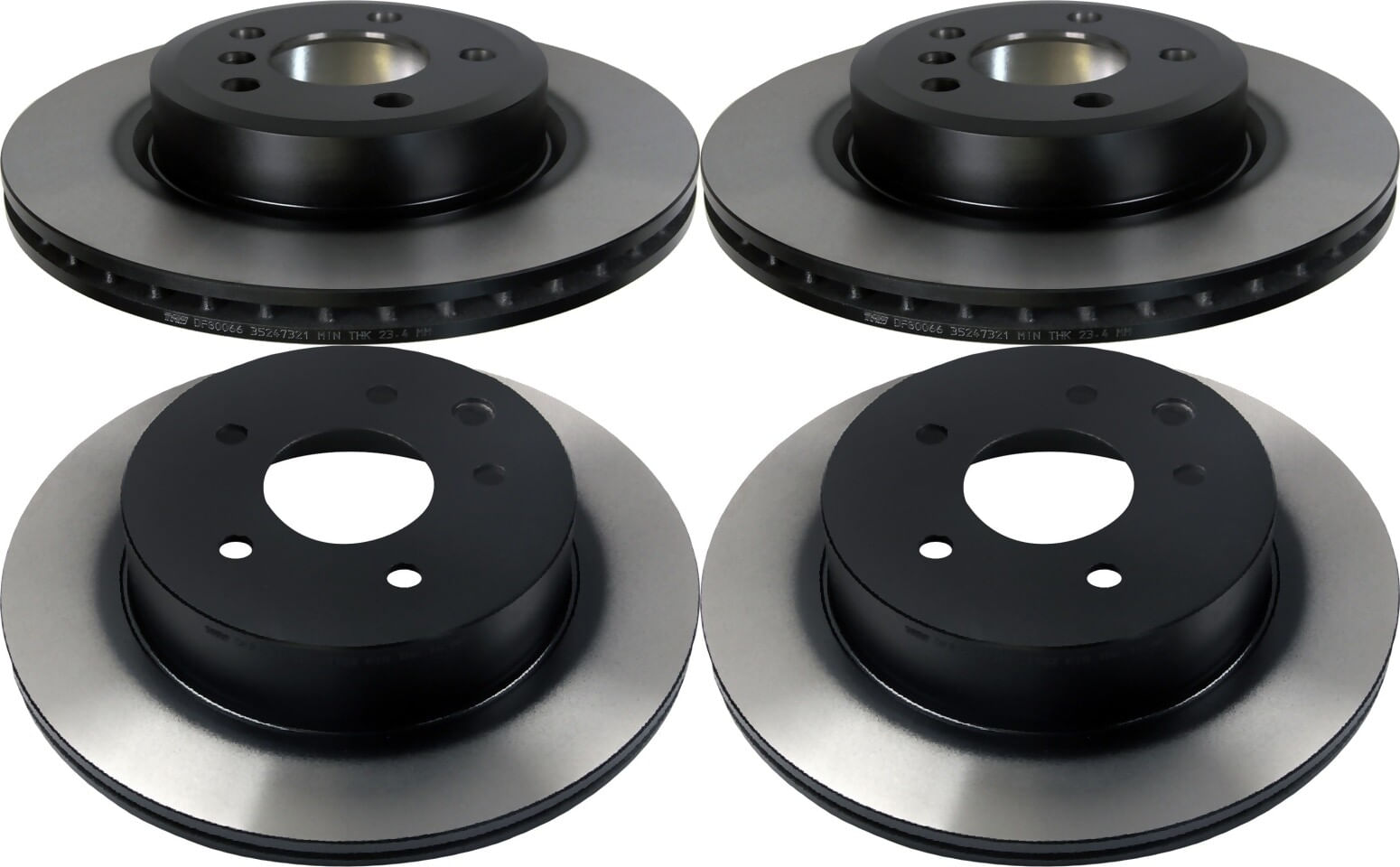 Kit De 4 Discos Ventilados