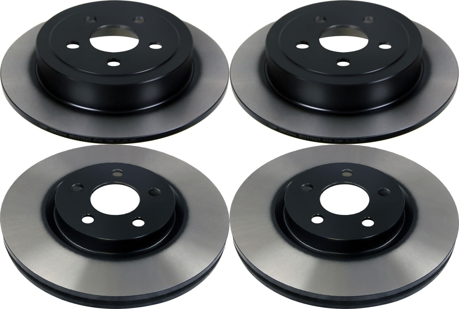 Kit De 4 Discos Ventilados