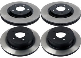 Kit De 4 Discos Ventilados
