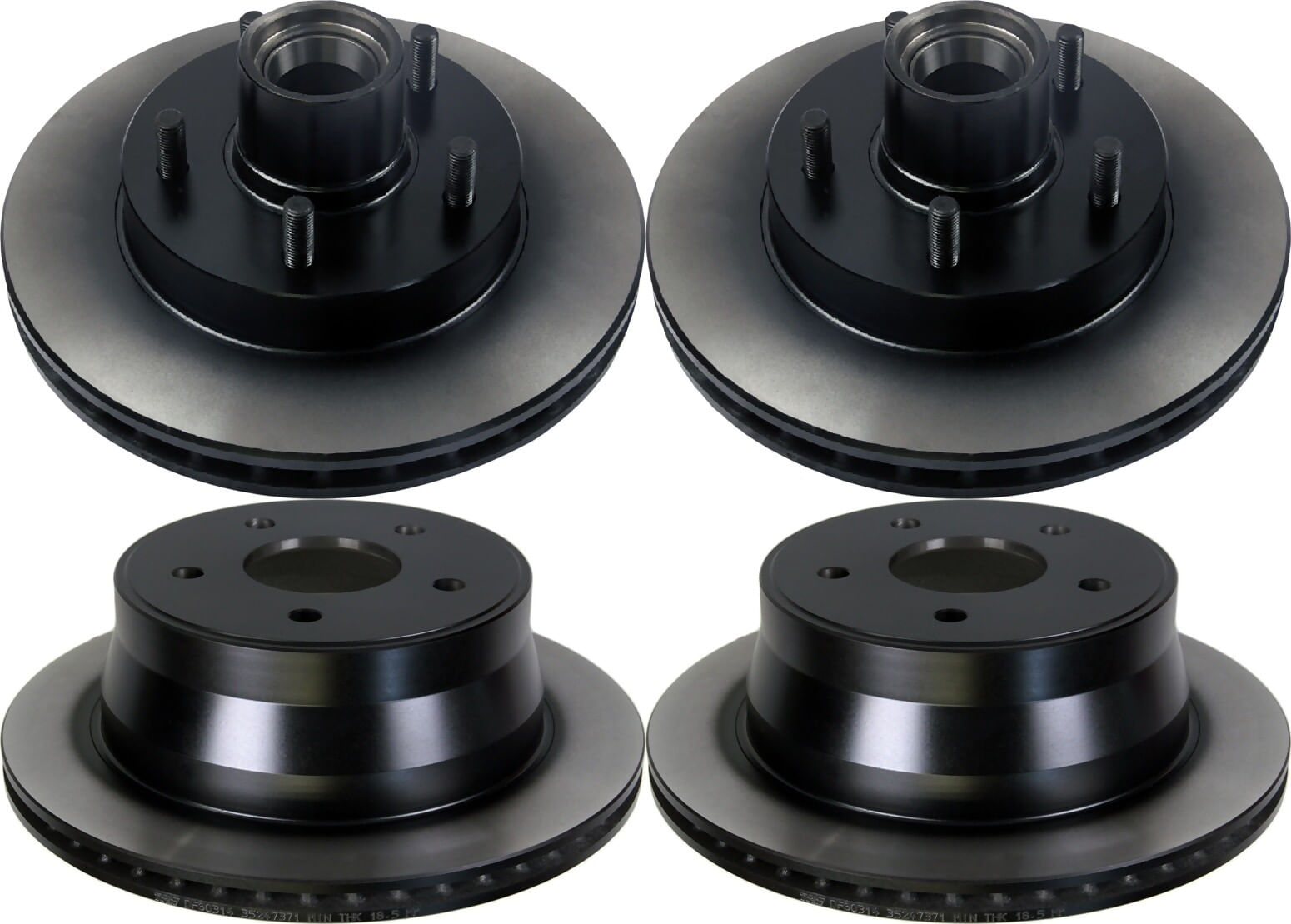 Kit De 4 Discos Ventilados