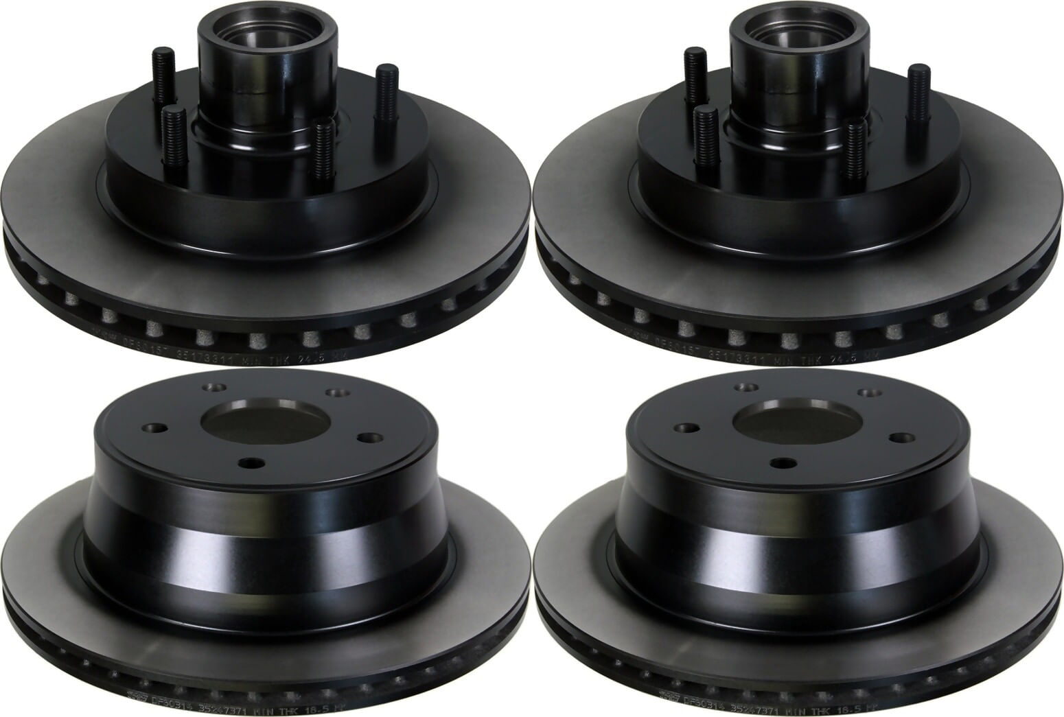 Kit De 4 Discos Ventilados
