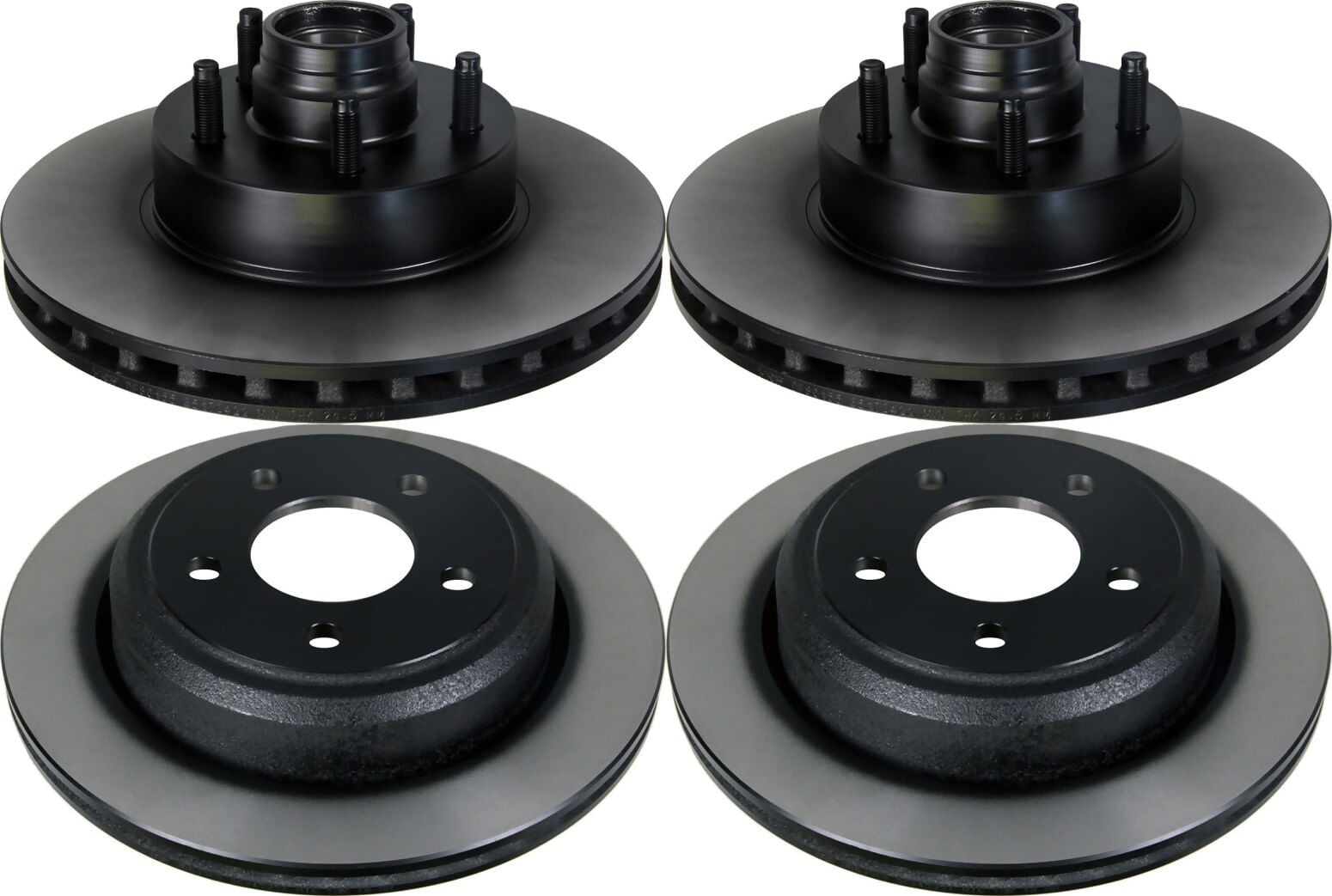 Kit De 4 Discos Ventilados