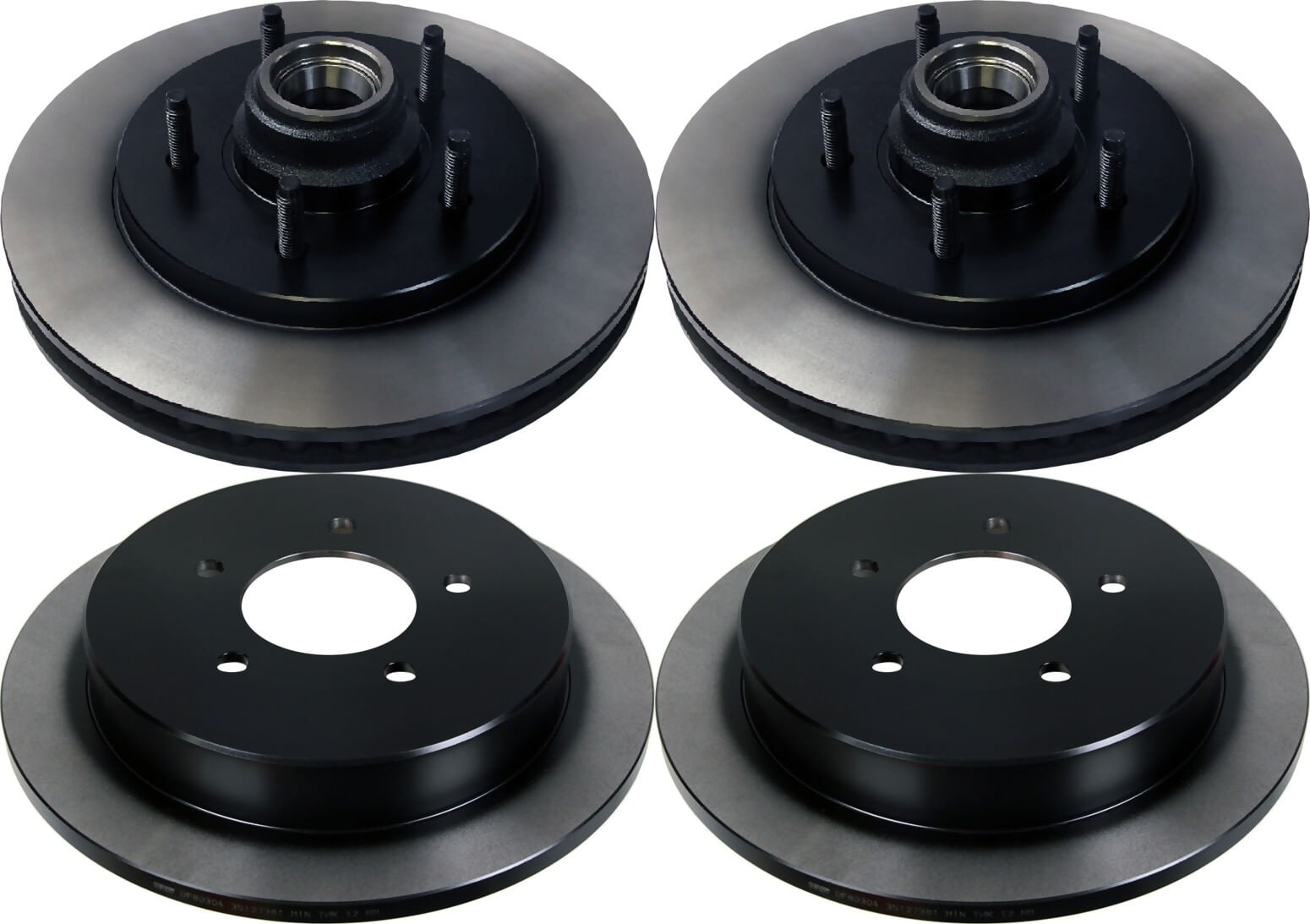 Kit De 4 Discos Ventilados