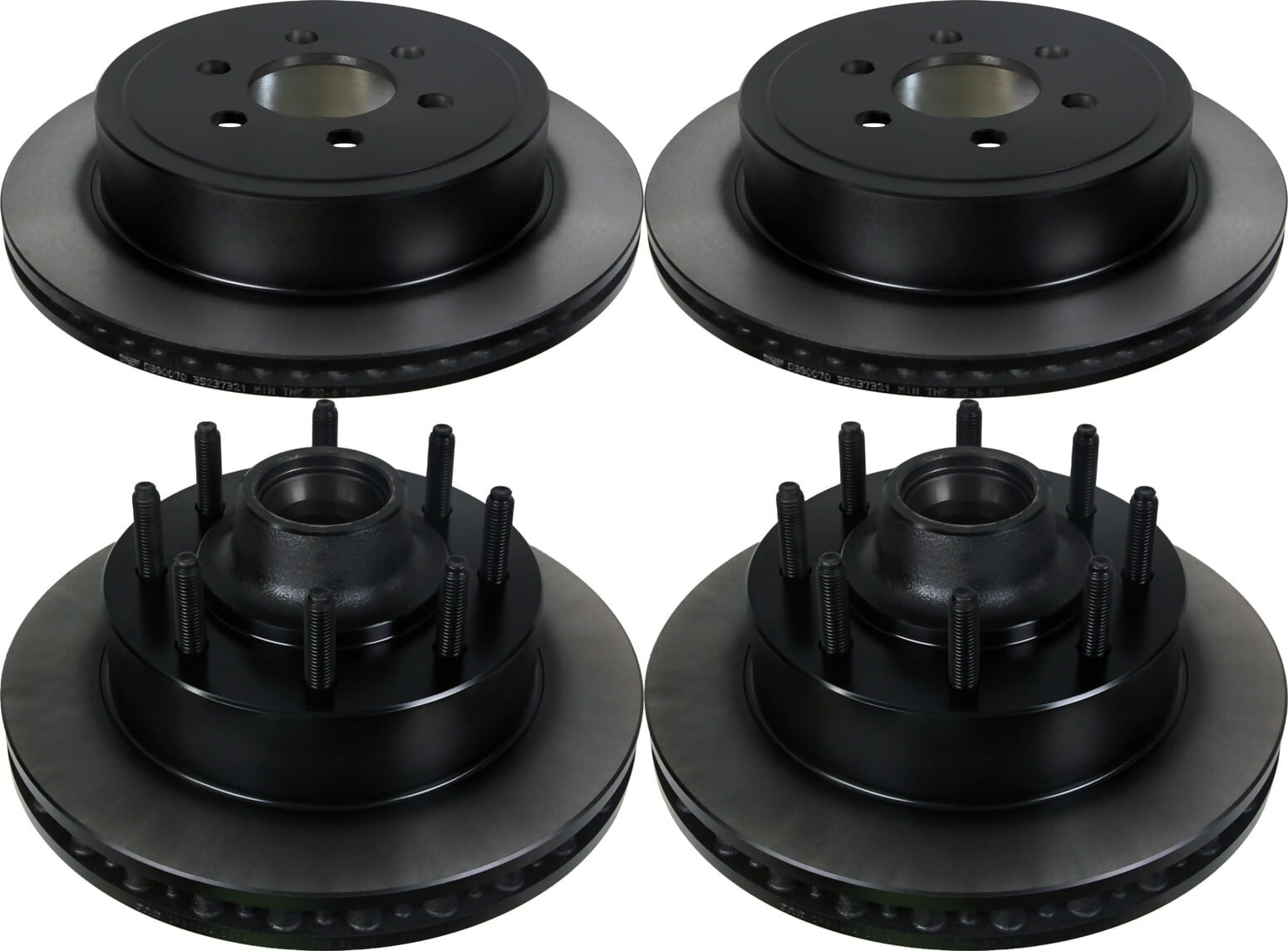 Kit De 4 Discos Ventilados