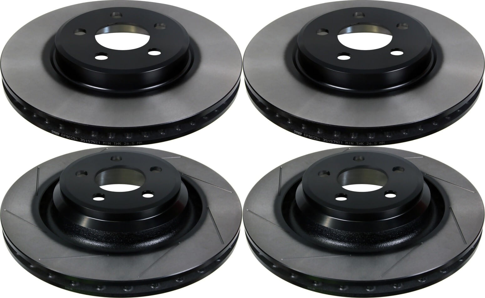 Kit De 4 Discos Ventilados