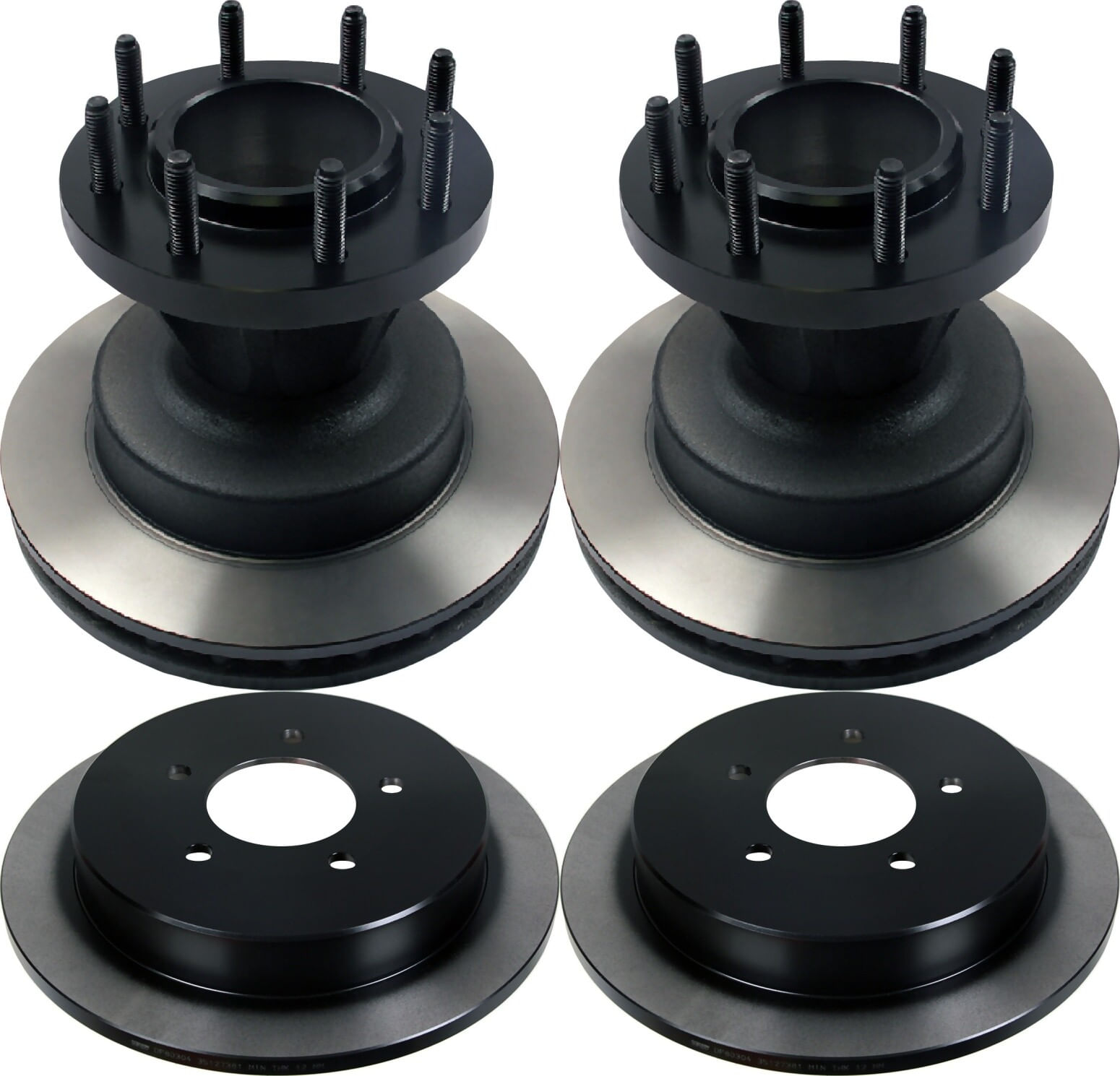 Kit De 4 Discos Ventilados