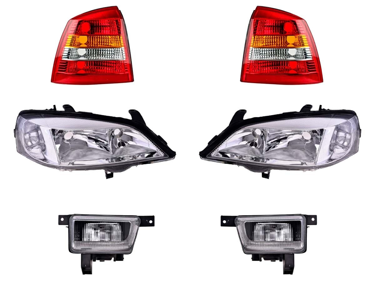 Kit De Faros Principales, Faros De Niebla Y Calaveras (6 Piezas)