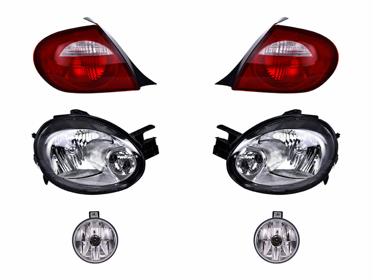 Kit De Faros Principales, Faros De Niebla Y Calaveras (6 Piezas)