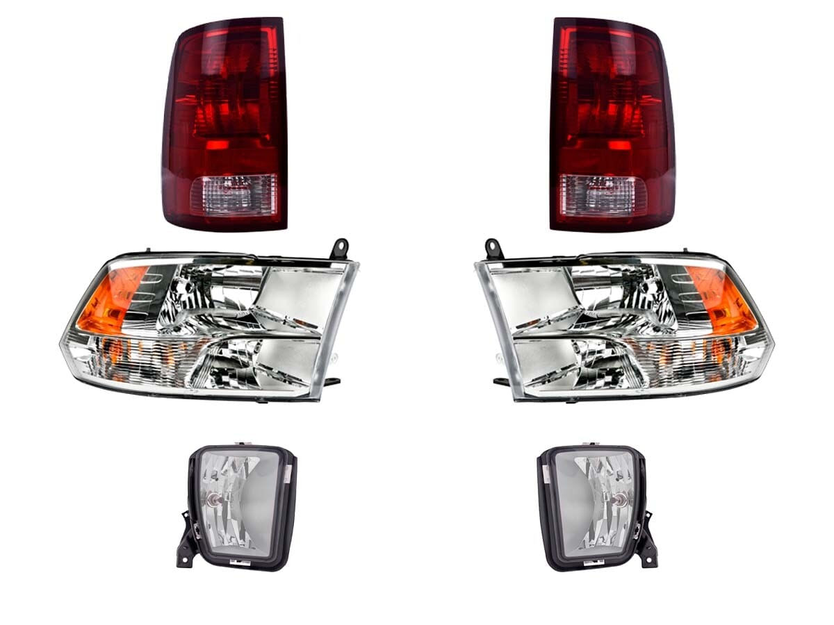 Kit De Faros Principales, Faros De Niebla Y Calaveras (6 Piezas)