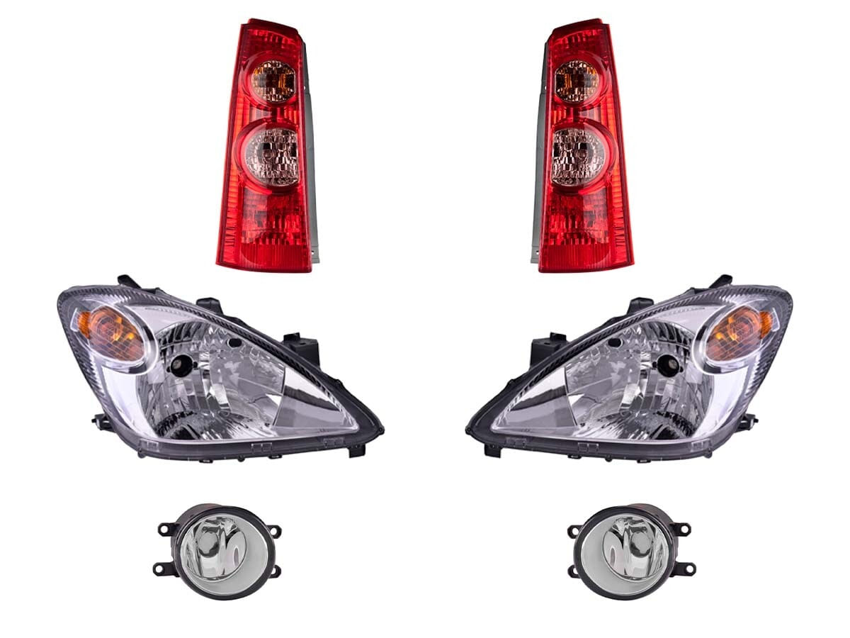 Kit De Faros Principales, Faros De Niebla Y Calaveras (6 Piezas)