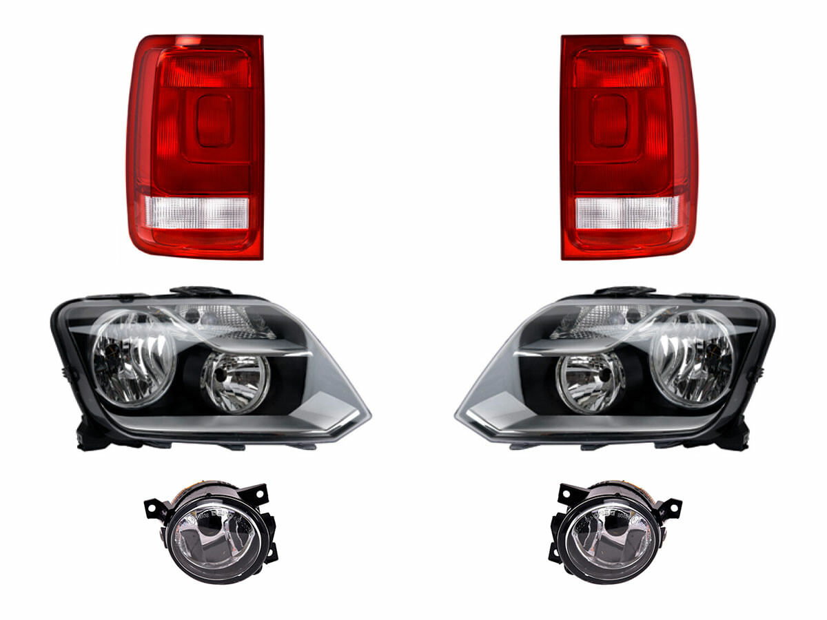 Kit De Faros Principales, Faros De Niebla Y Calaveras (6 Piezas)