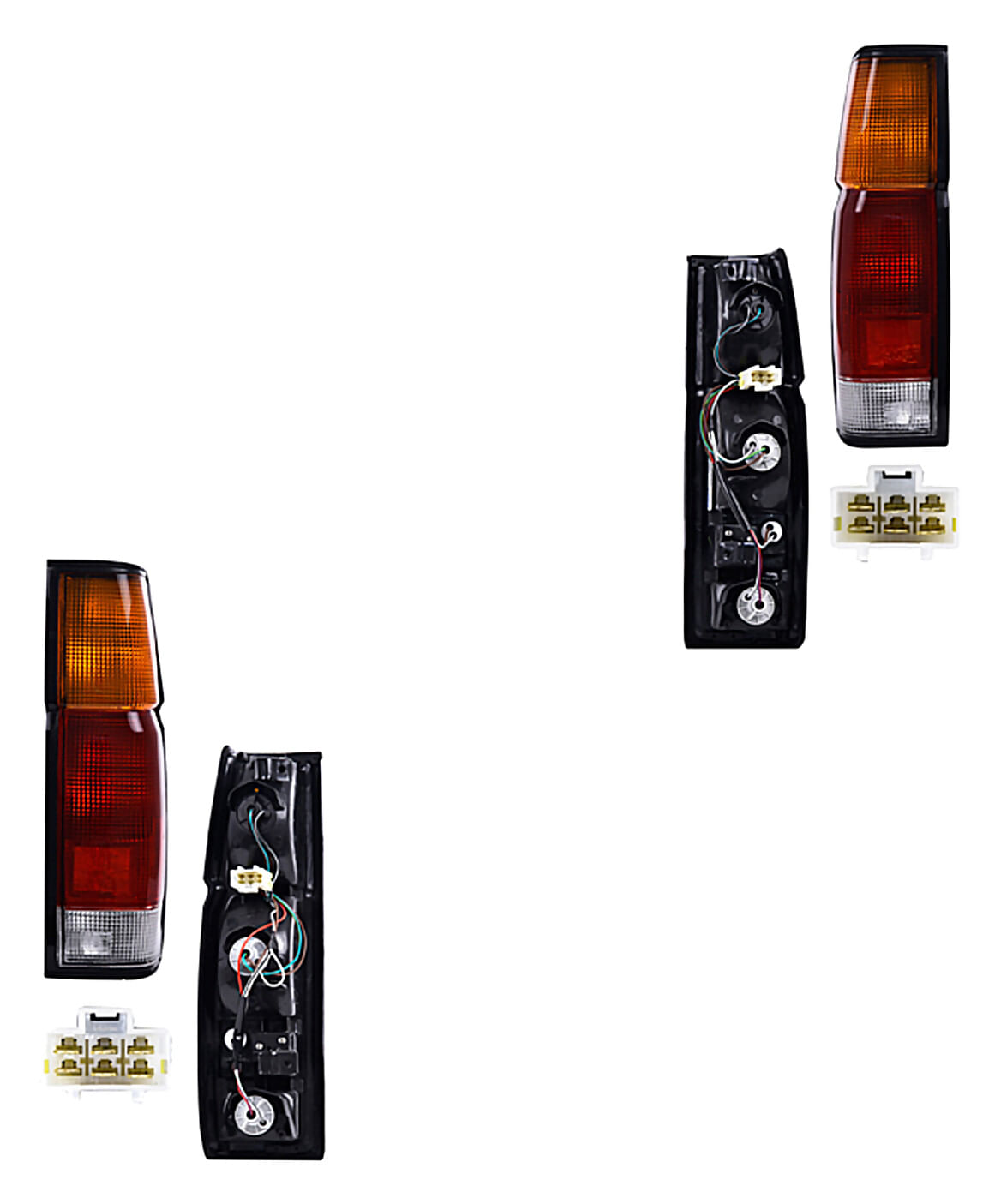 Par De Calaveras Larga Con Housing