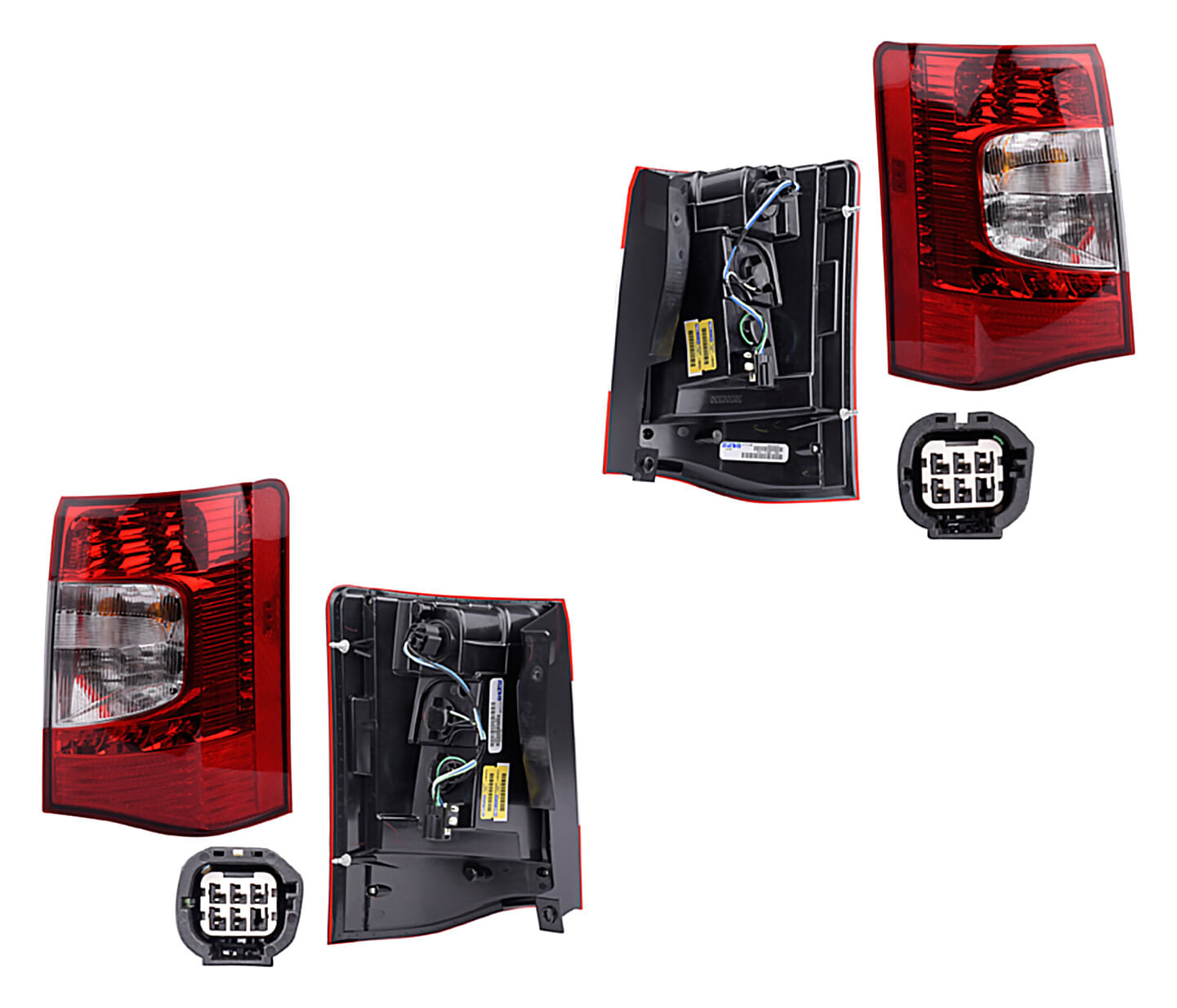 Par De Calaveras Con Leds
