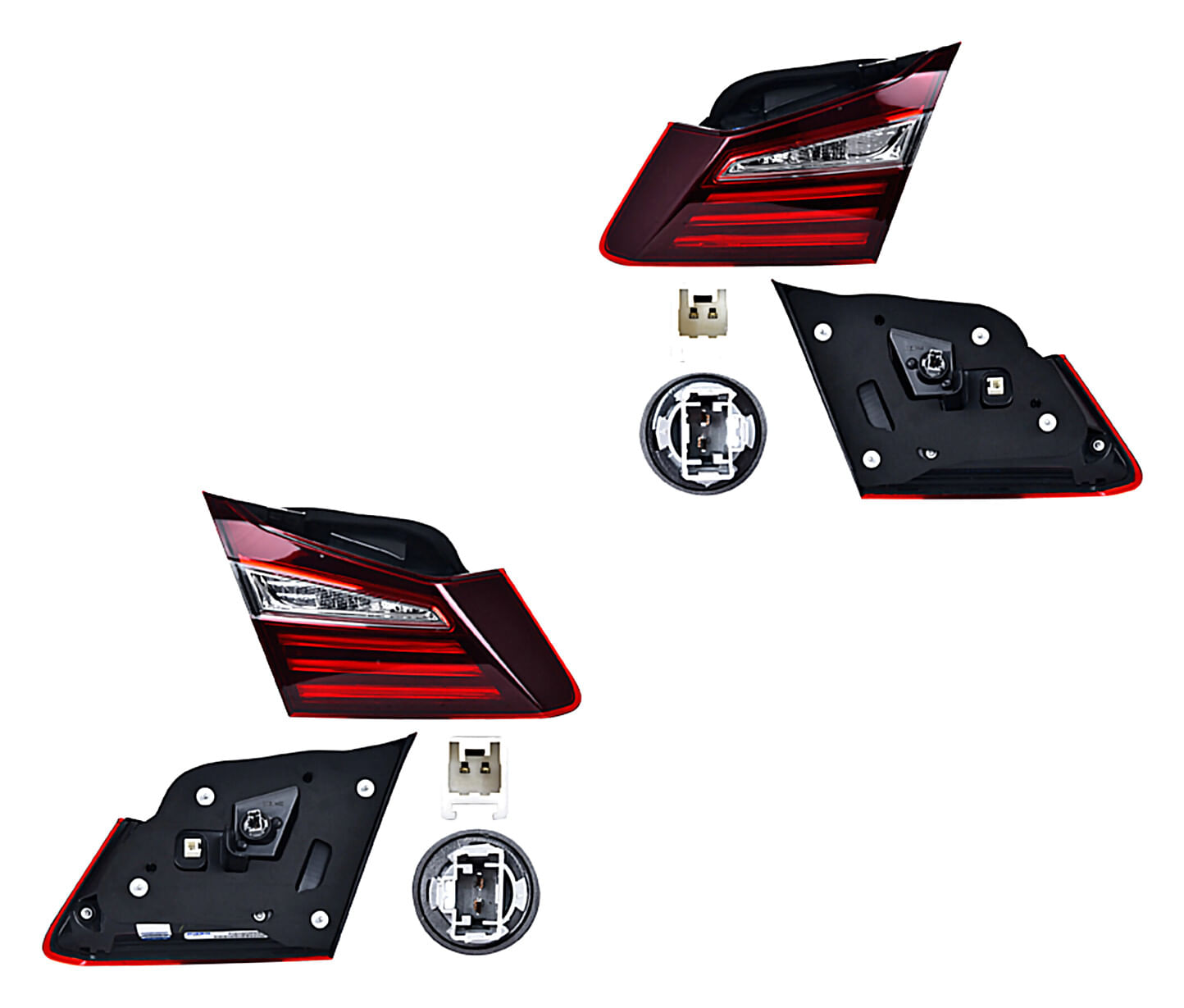 Par De Calaveras Interiores Con Leds