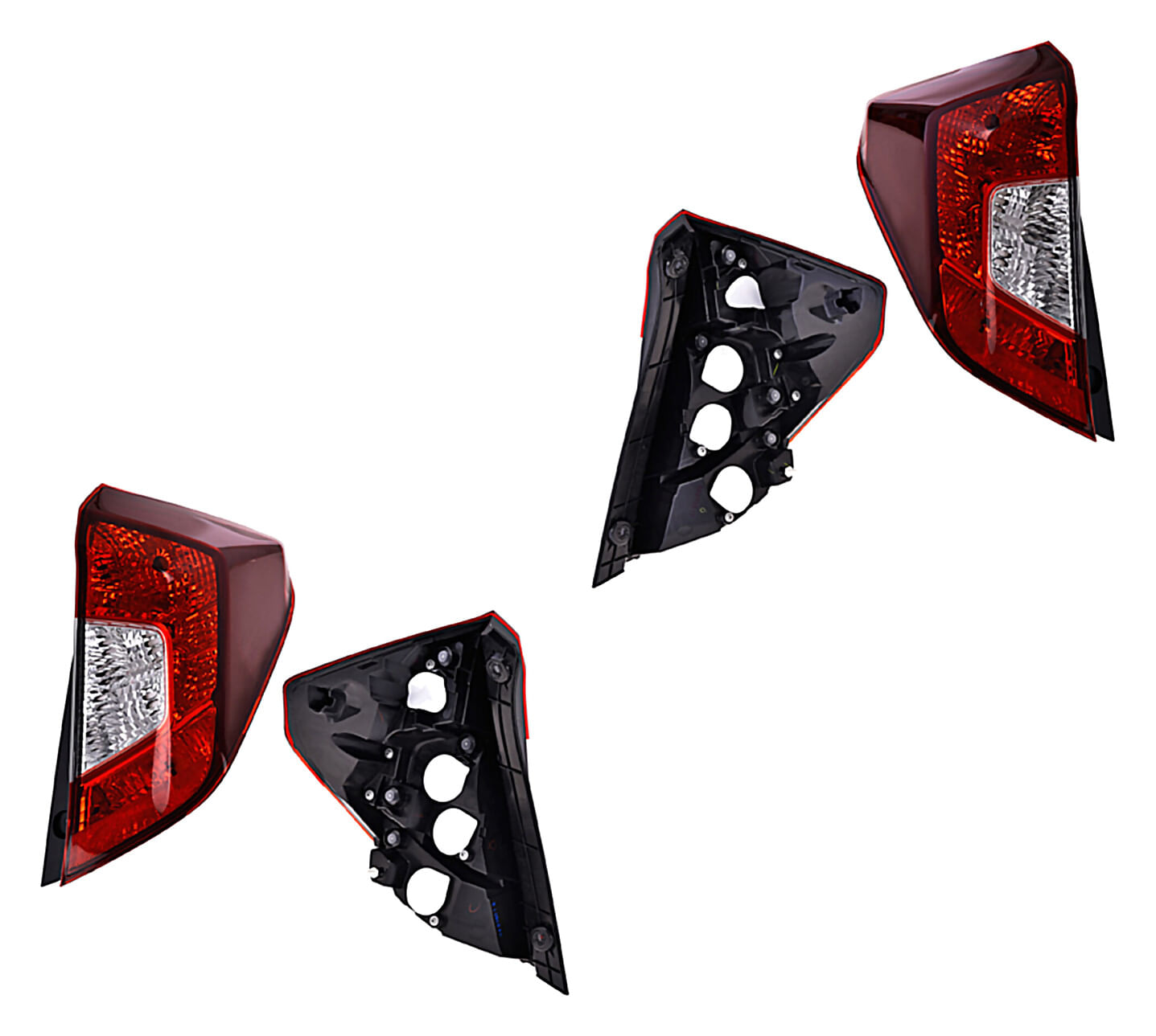 Par De Calaveras Inferiores Sin Leds