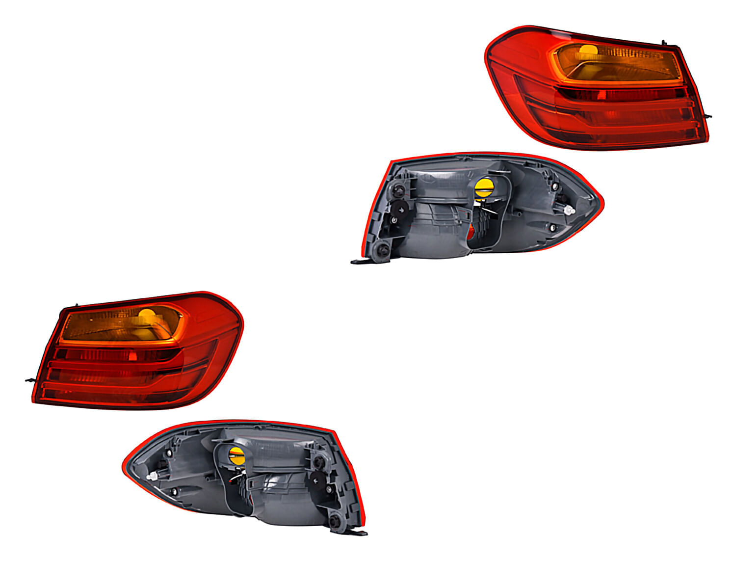 Par De Calaveras Exteriores Con Leds