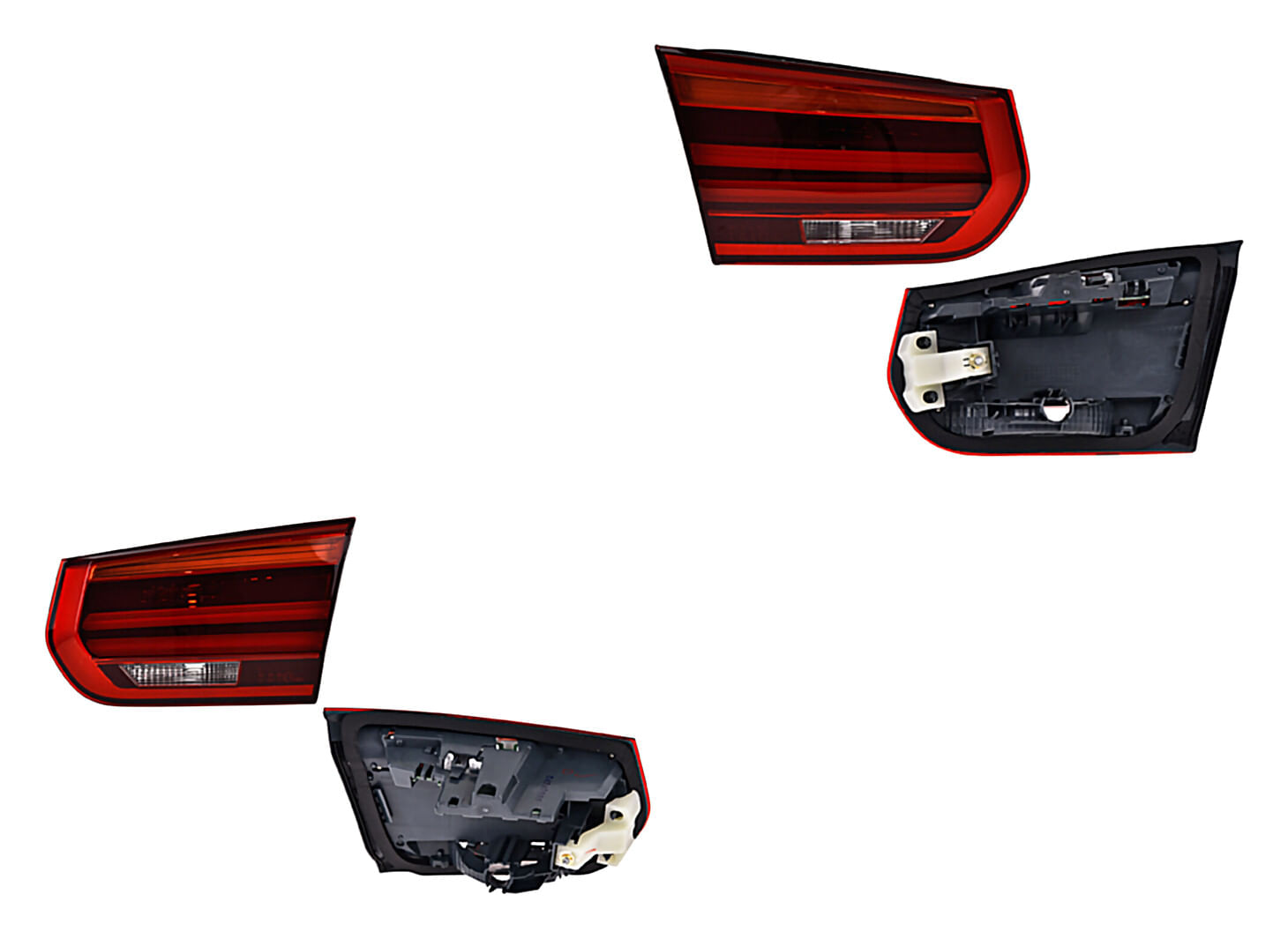 Par De Calaveras Interiores Con Leds
