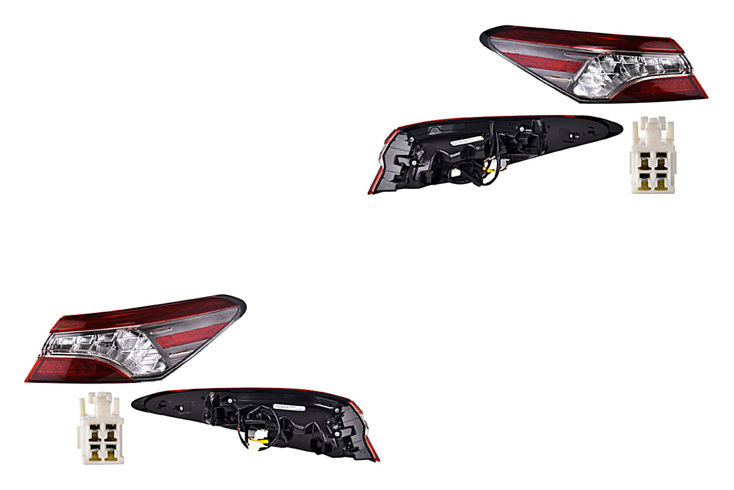 Par De Calaveras Exteriores Con Leds