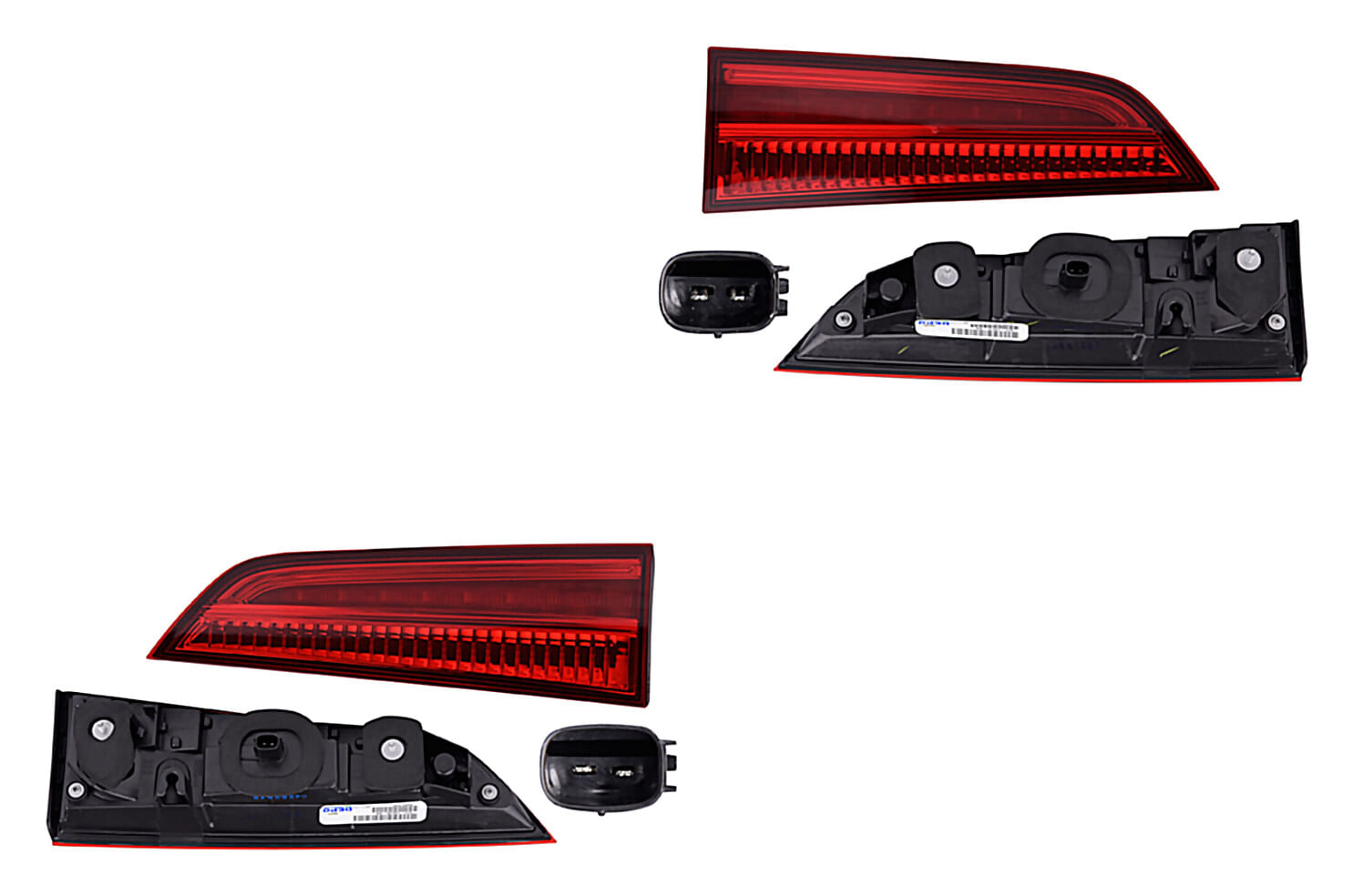Par De Calaveras Interiores Con Leds