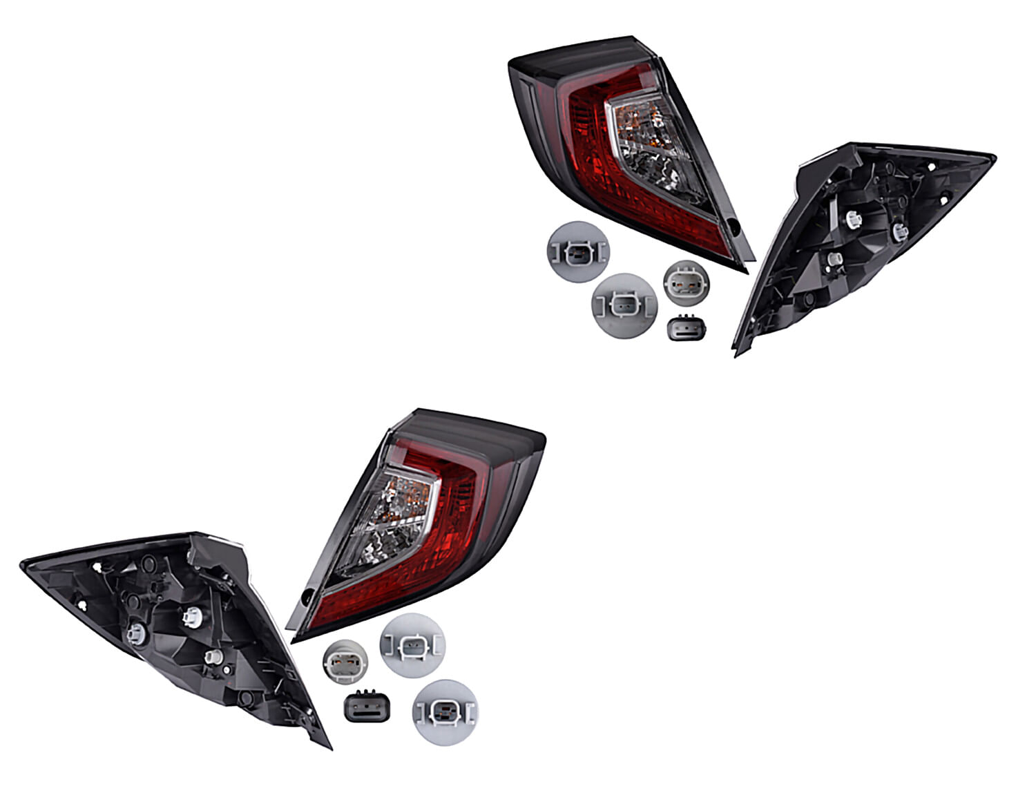 Par De Calaveras Exteriores Con Leds
