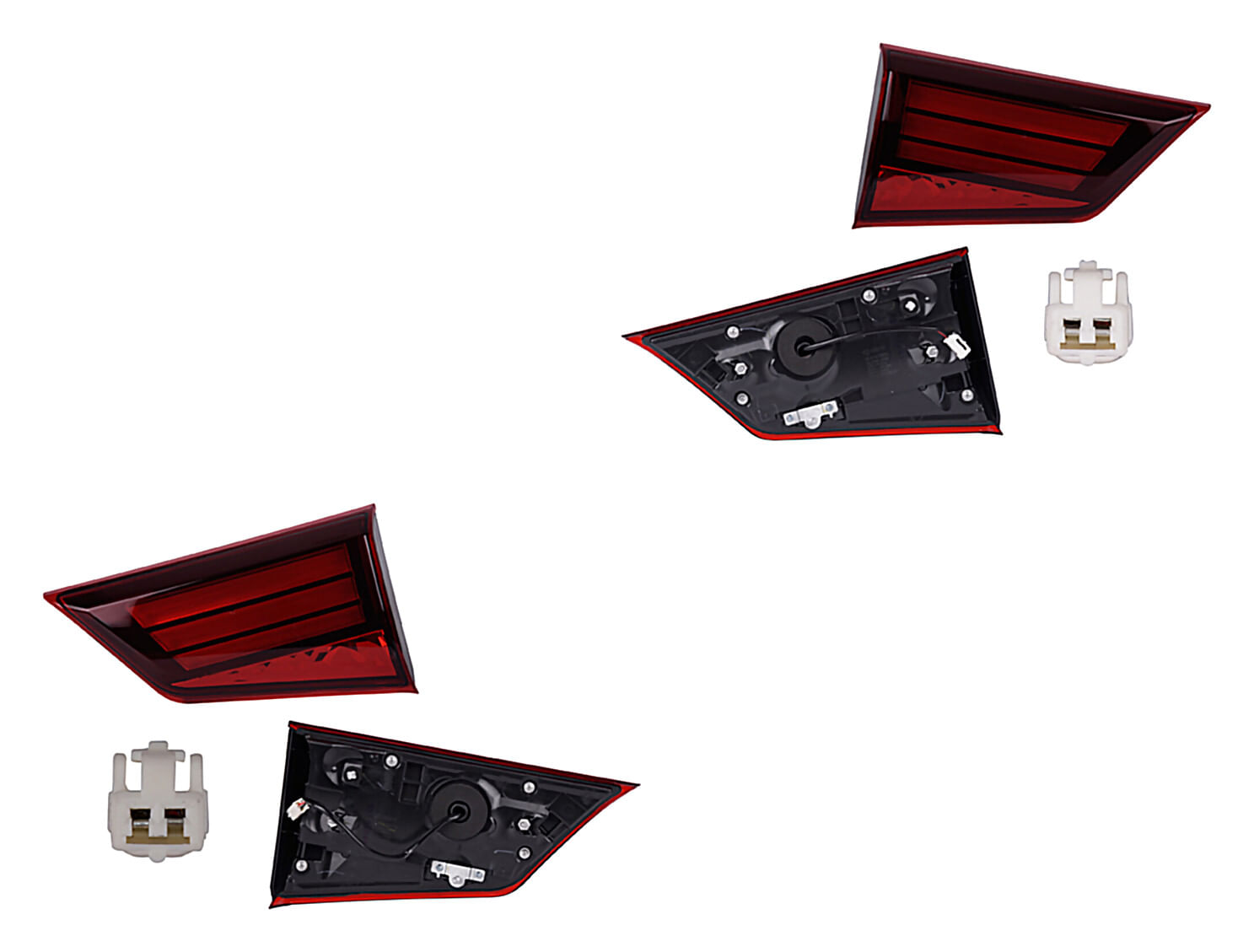 Par De Calaveras Interiores Con Leds