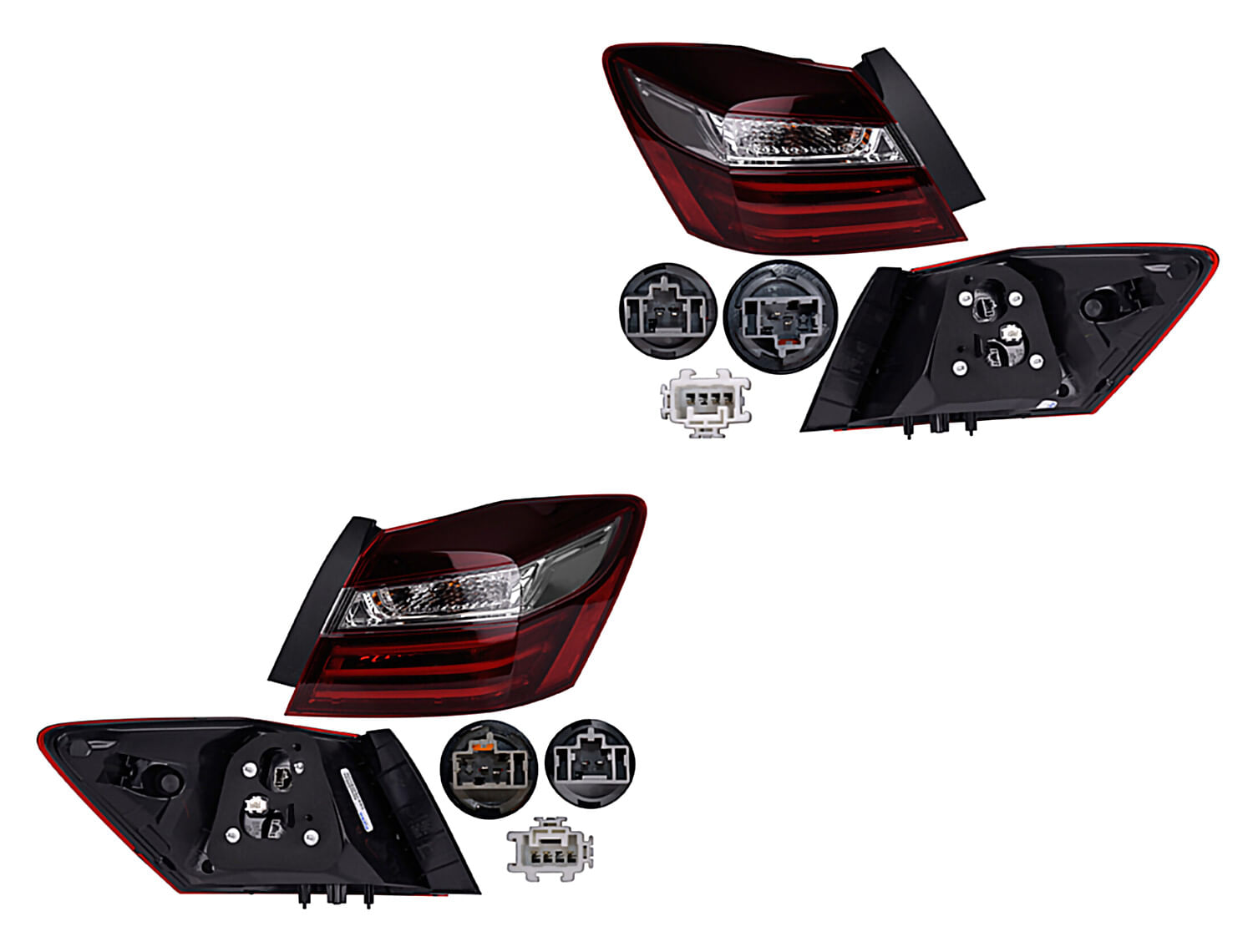 Par De Calaveras Exteriores Con Leds