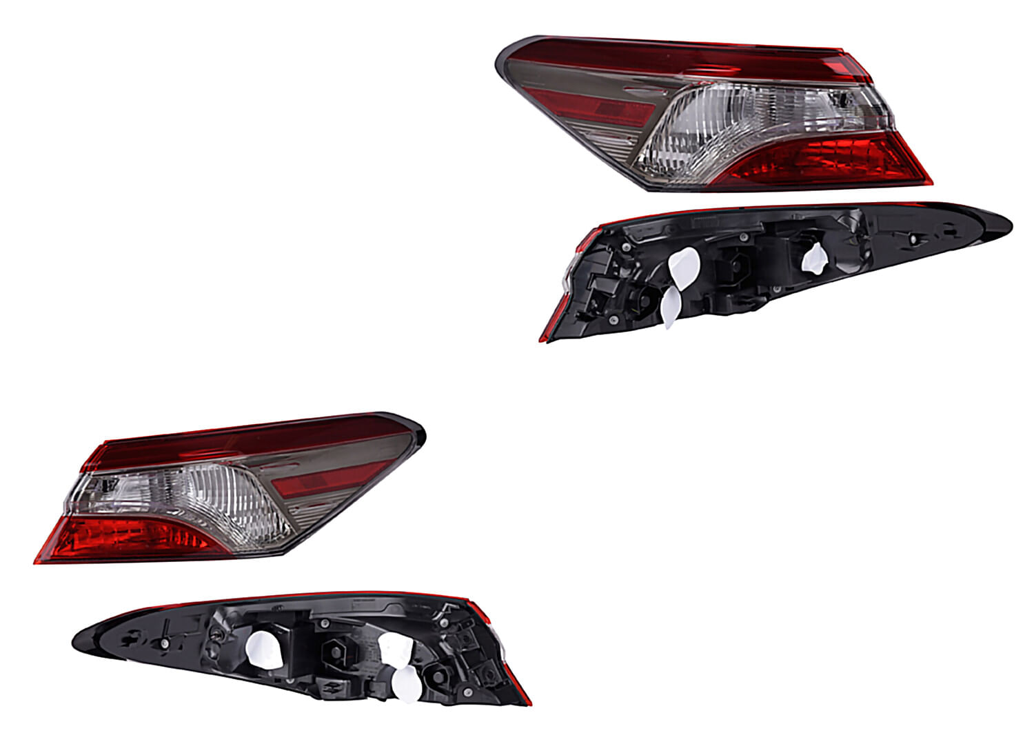 Par De Calaveras Exteriores Obscura Para Foco Sin Leds