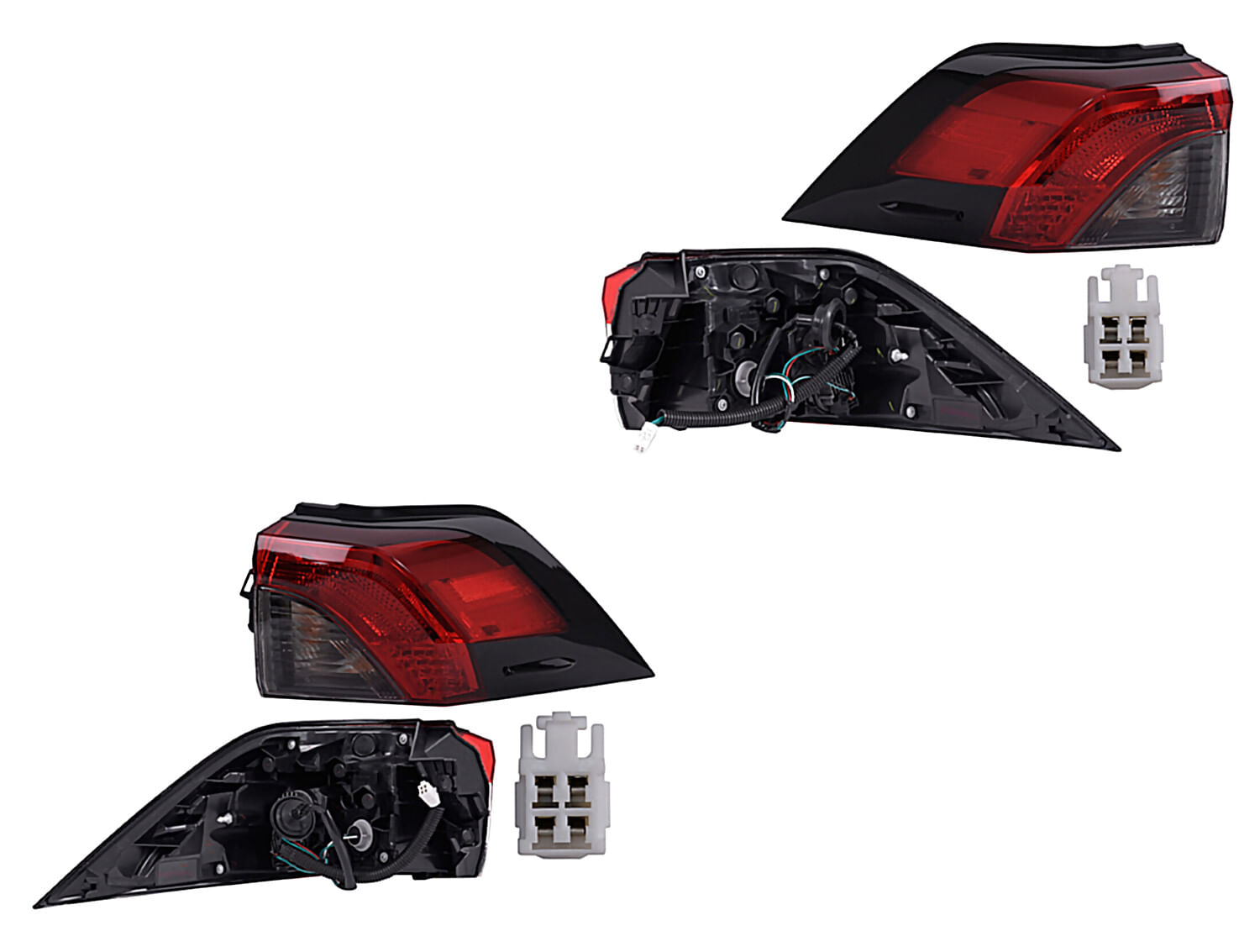 Par De Calaveras Exteriores Con Leds