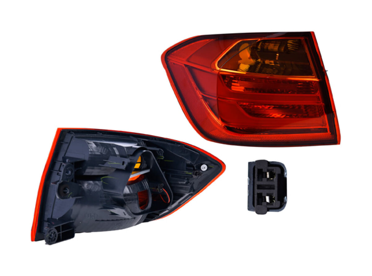 Calavera Exterior Con Leds Lado Conductor