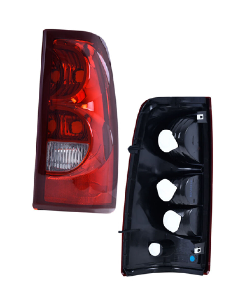 Calavera Filo Rojo Sin Foco Lado Pasajero