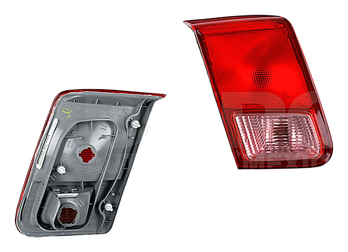 Calavera Interior Roja/Rosa Lado Conductor