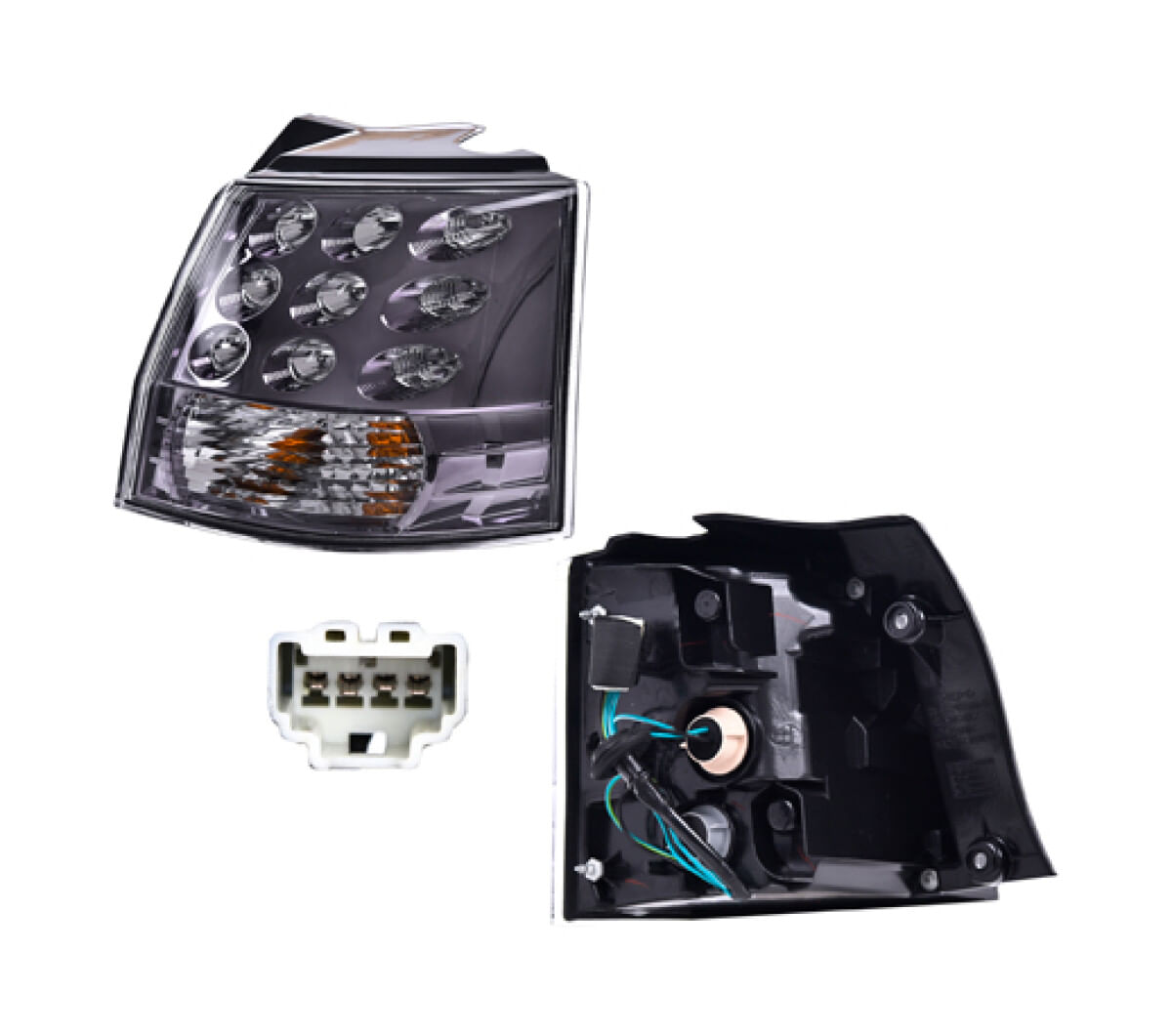 Calavera Exterior Con Leds Lado Pasajero
