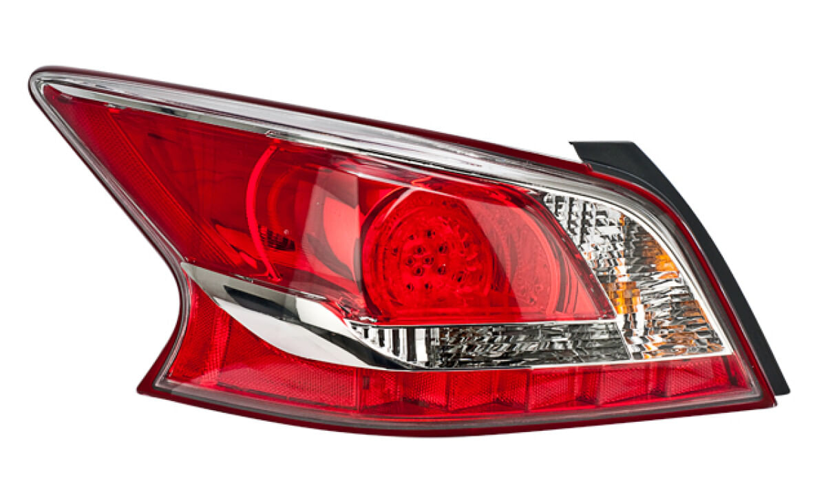Calavera Filo Rojo Con Leds Lado Conductor