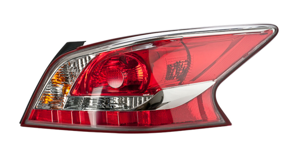 Calavera Filo Rojo Sin Leds Lado Pasajero