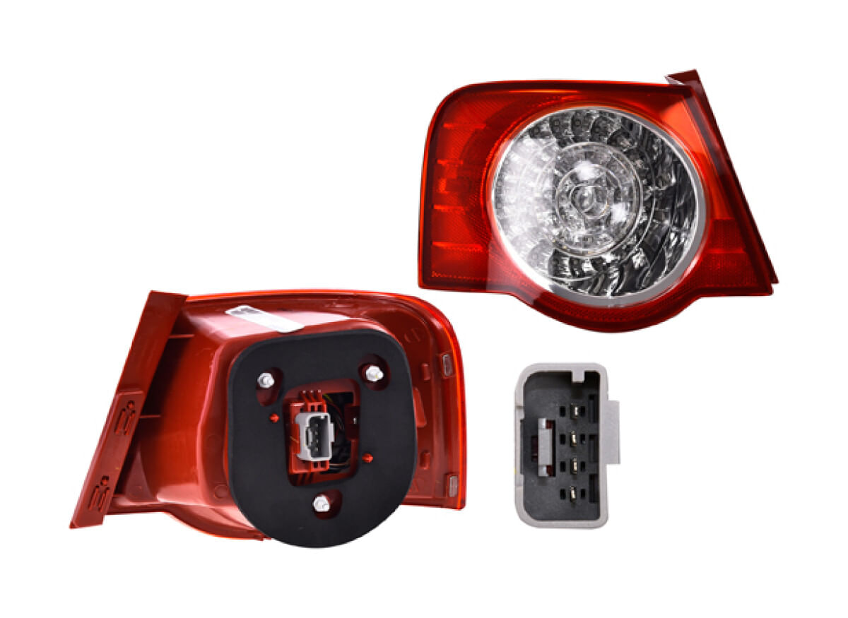 Calavera Exterior Con Leds Lado Conductor