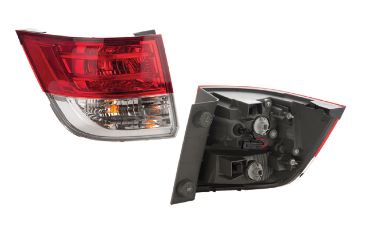 Calavera Exterior Con Leds Lado Conductor