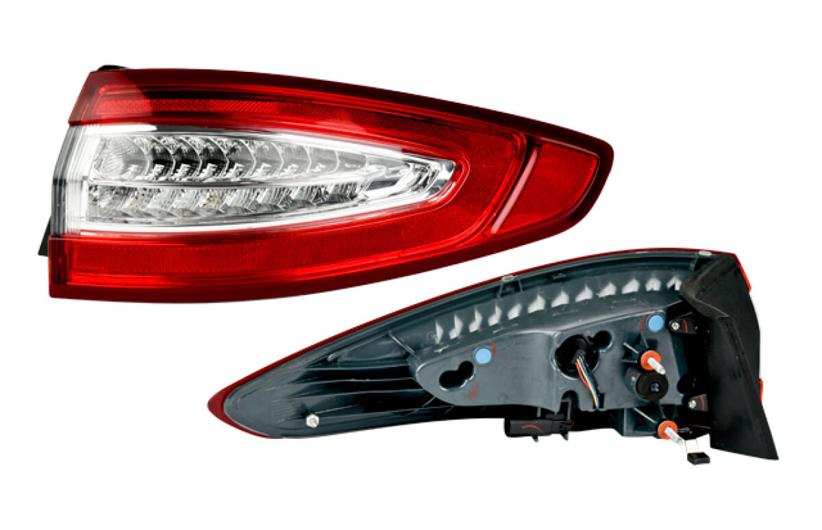 Calavera Exterior Con Leds Lado Pasajero