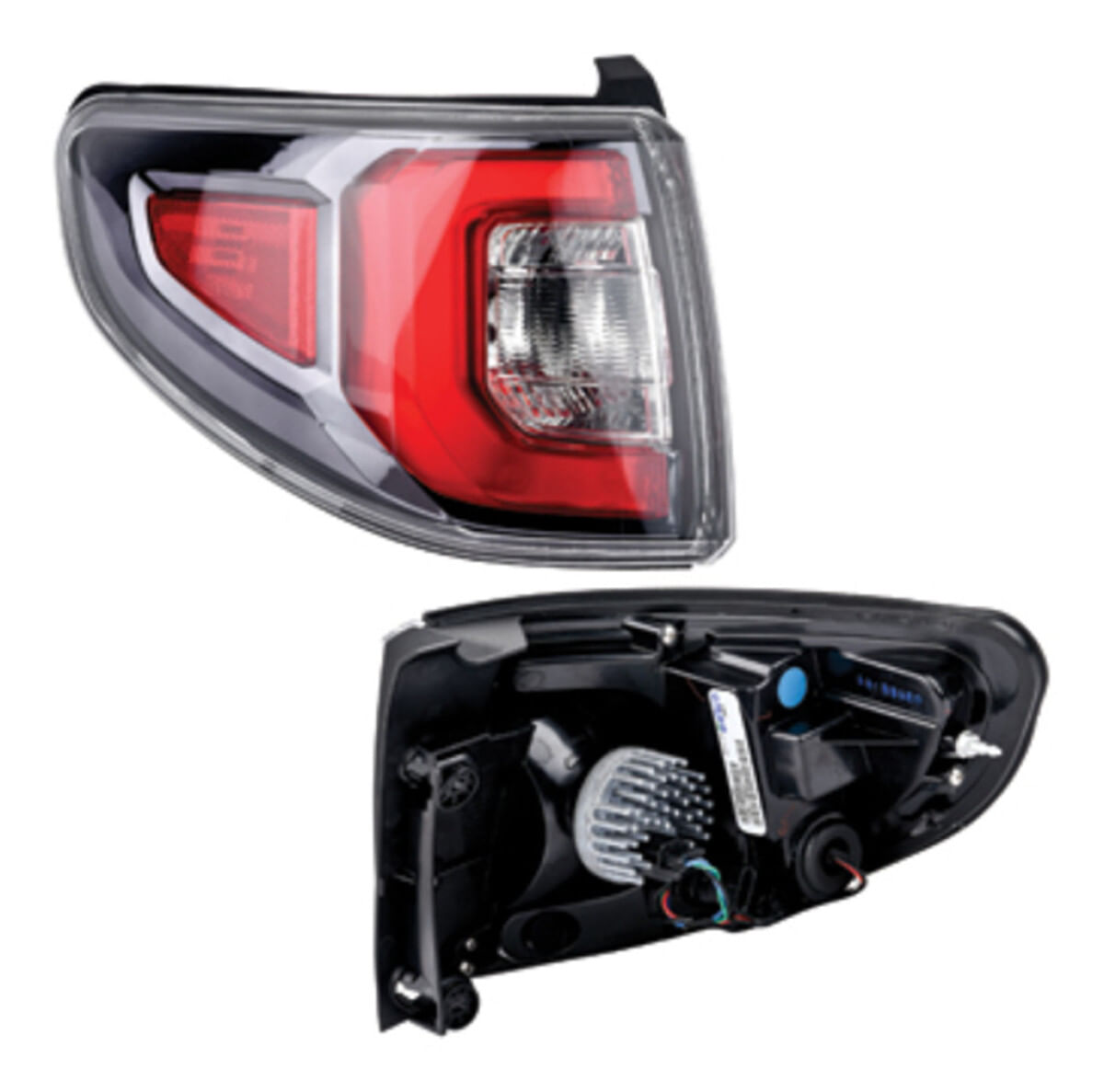 Calavera Exterior Con Leds Lado Conductor