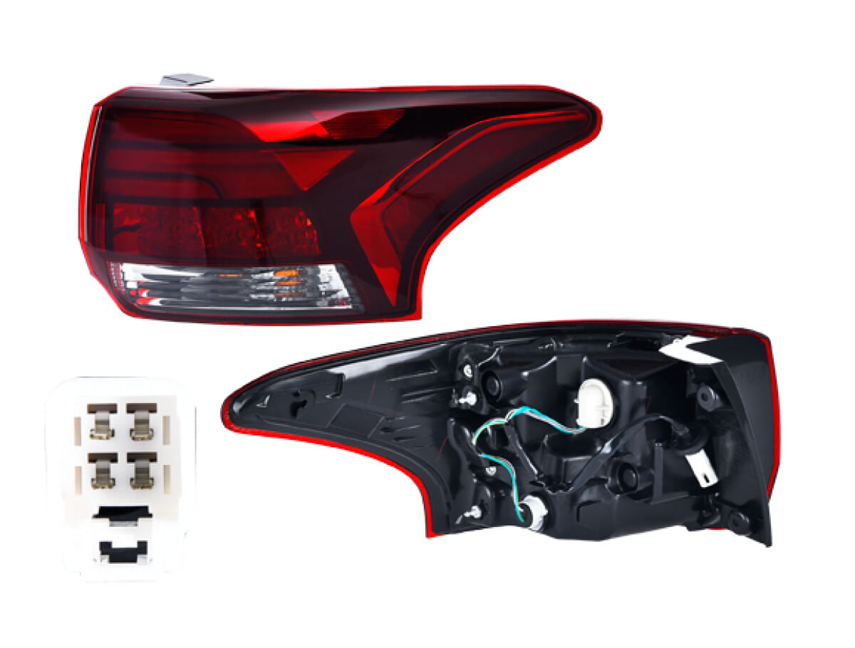 Calavera Exterior Con Leds Lado Pasajero