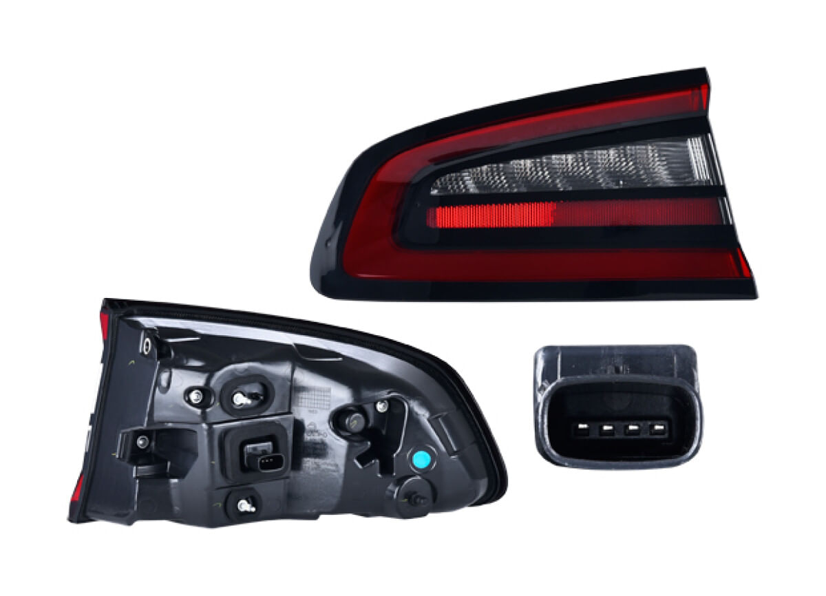 Calavera Con Leds Lado Conductor