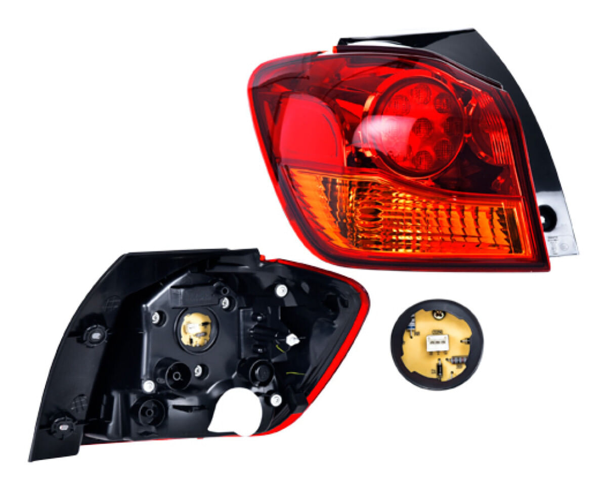 Calavera Exterior Con Leds Lado Conductor