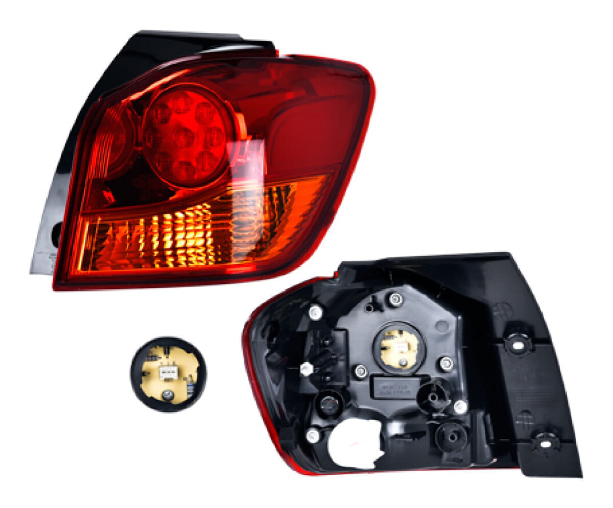 Calavera Exterior Con Leds Lado Pasajero